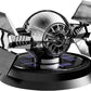 YOURKARTS.COM Car Solar Aroma Therapy | Solar Powered Aromatherapy with Mecha Design Air Freshener Accessories | 360° Fragrance Diffusion Rotation for Car, Home, Living Room