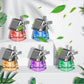 YOURKARTS.COM Automatic Rotation Air Freshener – Solar Powered Car Perfume Diffuser with Racing Wheel & Windmill Design | Rotating Dashboard Fragrance for Car Interior (Windmill)