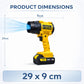 High Speed Mini Blower 110000 RPM, Rechargeable Jet Air Duster for Electronics, Car & Home