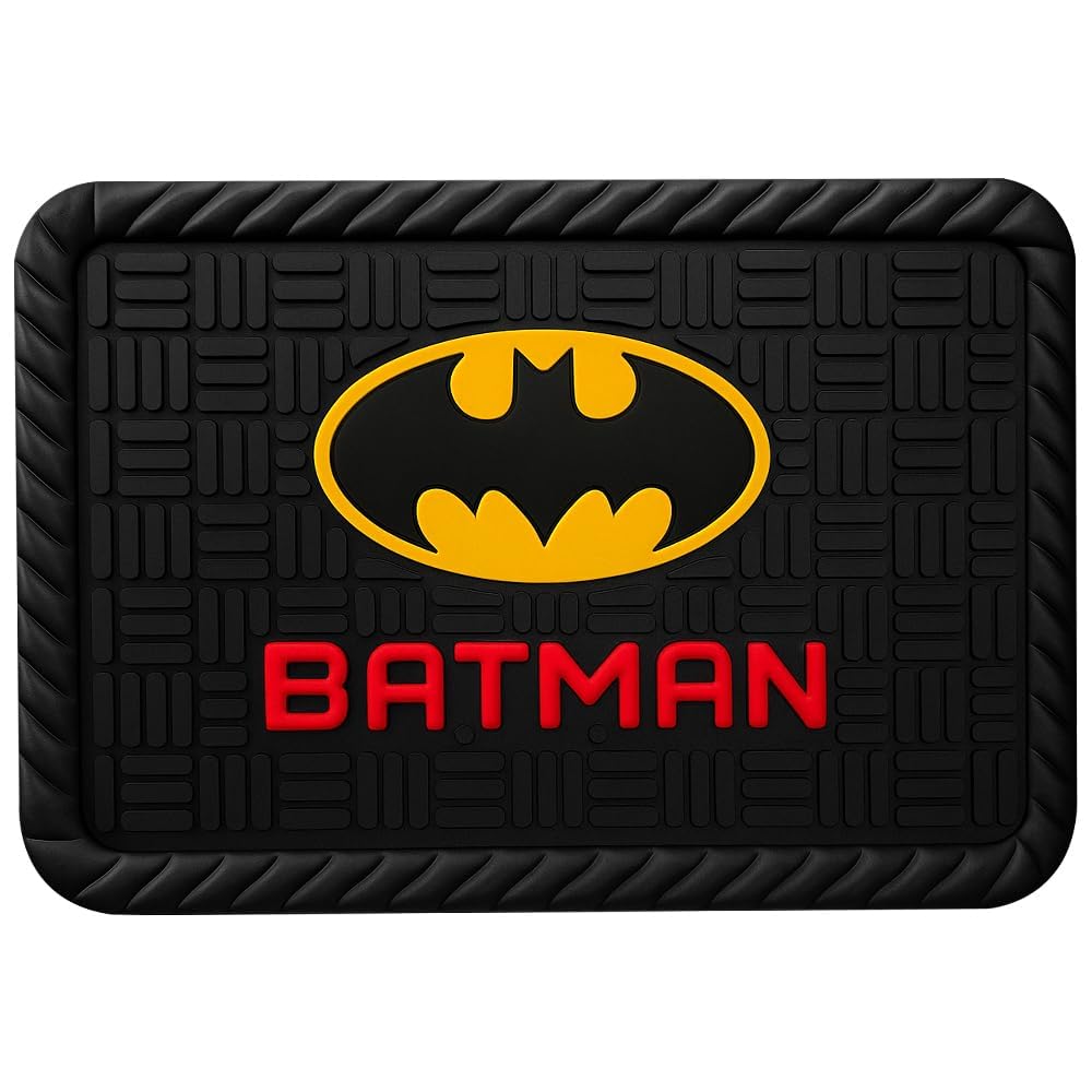 YOURKARTS.COM Secure Grip Non-Slip Car Dashboard Mat – Anti-Skid Pad for Phone, Sunglasses, Keys | Unique Spiritual Decor | car Accessories 2025 (Batman)