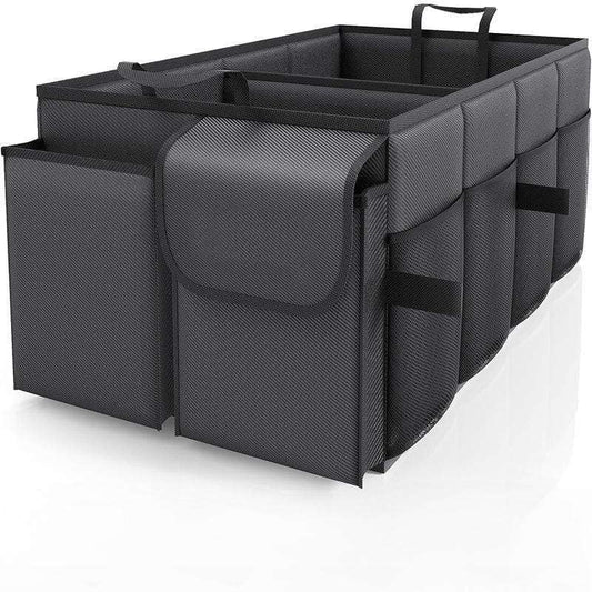 Multi Purpose Car Trunk Organizer, Foldable Car Storage Box for Car