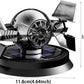 YOURKARTS.COM Car Solar Aroma Therapy | Solar Powered Aromatherapy with Mecha Design Air Freshener Accessories | 360° Fragrance Diffusion Rotation for Car, Home, Living Room
