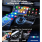 YOURKARTS.COM Adapter Wireless CarPlay & Android Auto Smart Car AI Box | Converts OEM Wired CarPlay to Wireless | Plug & Play, Fast Connection, Stable Performance
