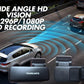 YOURKARTS.COM L16 Compact HD Dash Cam 1296P/1080P with WiFi & Viidure App, Motion Detection, 128GB Support, Wide Temp Range, 12V-24V Compatible – 18-Month Warranty