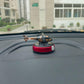 YOURKARTS.COM Solar Helicopter Shape Car Air Freshener (Red) – Essential Oil Diffuser for Dashboard, Office Table & Home Interiors car Accessories 2025