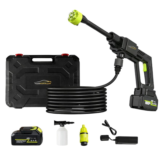 6 in 1 Cordless High Pressure Car Washer Gun 30 Bar for Car & Bike Cleaning