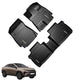 EV Car Floor Mats Compatible with Tata Curvv EV, Waterproof and Washable