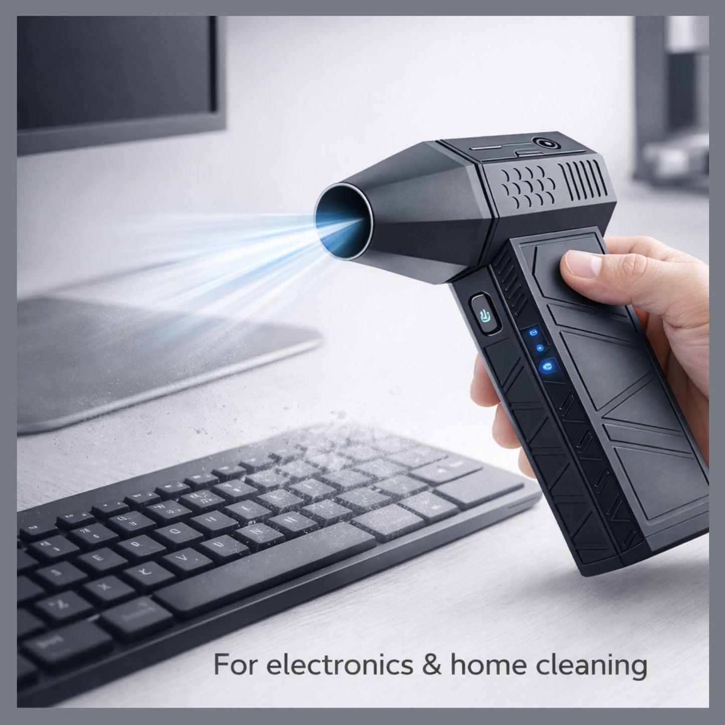 Mini Blower Turbo Fan 13000RPM Powerful Air Duster  Portable Rechargeable Jet Fan