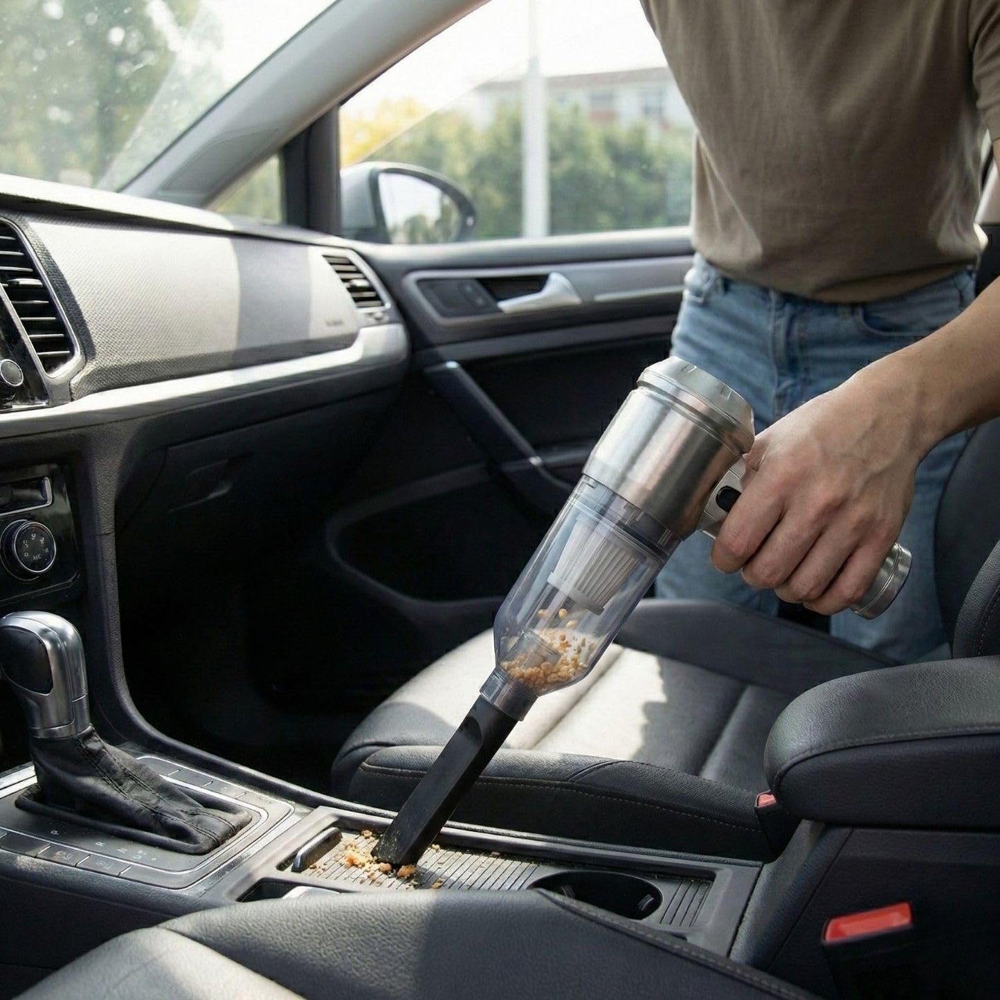 Car Vacuum Cleaner Cordless, 3 in 1 Mini Portable, Wireless Handheld Vacuum Cleaner