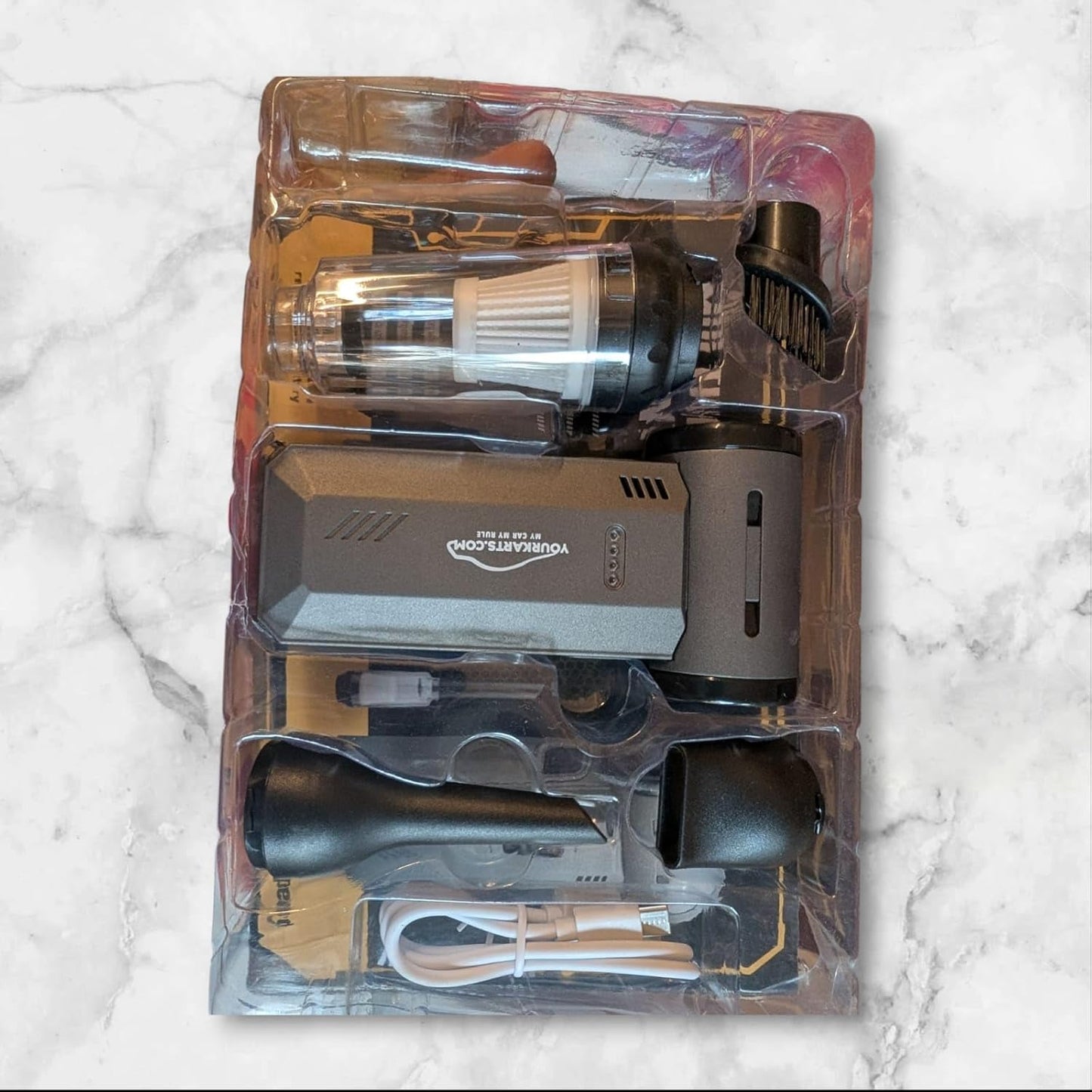 YOURKARTS.COM Mini Blower Turbo Fan 130000 RPM Powerful Air Duster | Portable Rechargeable Jet Fan Multi-Functional Cleaning Tool for Car, Computer, Electronics & Home (air Blower f027)