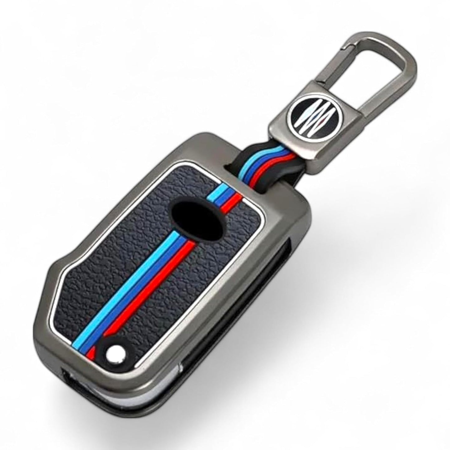 YOURKARTS.COM Car Key Case Cover compatible with KIA Seltos K2, K3 KX5 KX7 K4, K3 KX3 Carnival Carens Sorento Cadenza Sportage RIO – Metal Protection Shell (K!A)