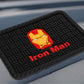 YOURKARTS.COM Secure Grip Non-Slip Car Dashboard Mat – Anti-Skid Pad for Phone, Sunglasses, Keys | Unique Spiritual Decor | car Accessories 2025 (Iron Man)