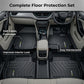 EV Car Floor Mats Compatible with Tata Curvv EV, Waterproof and Washable