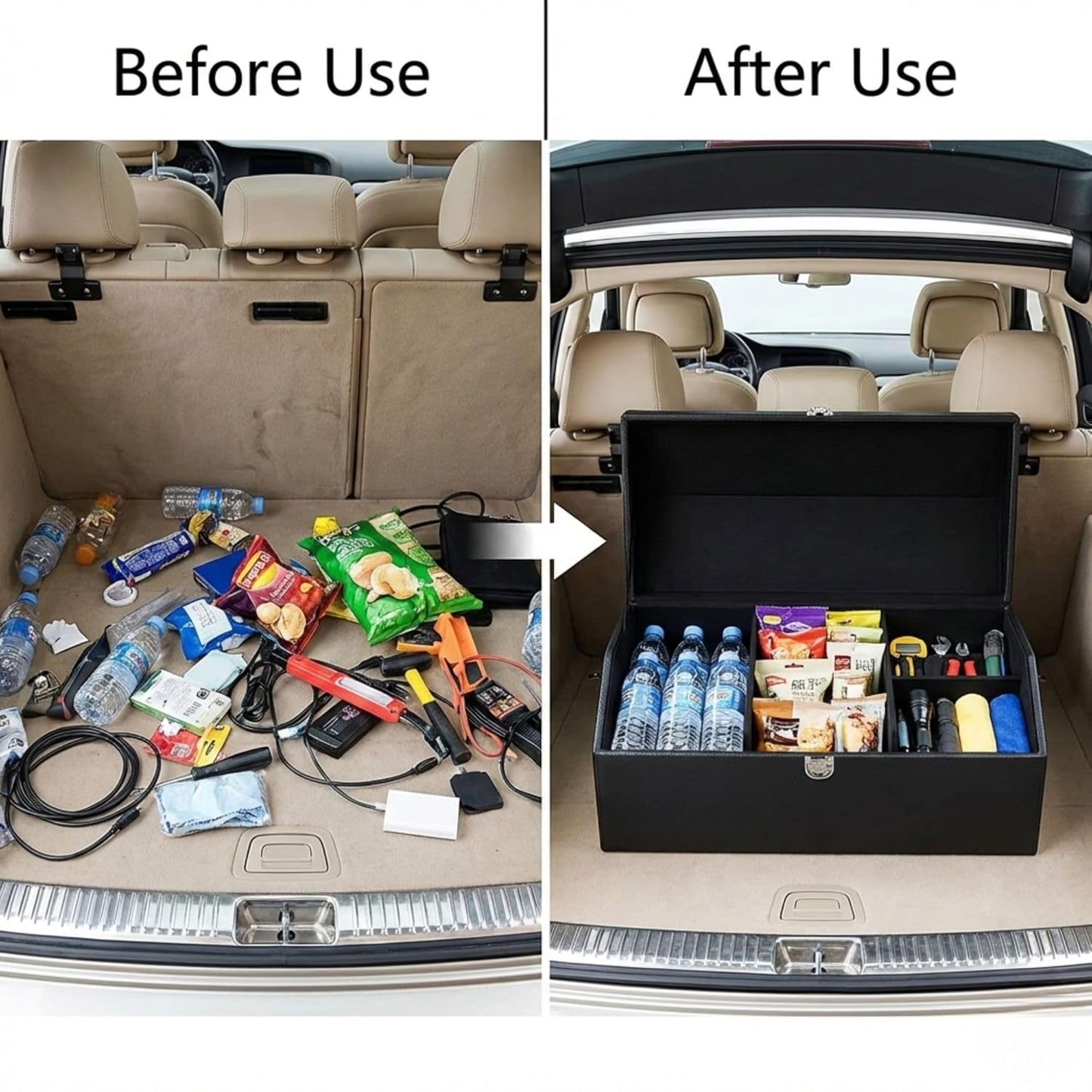 Car Trunk Storage Box High Capacity Organizer Multipurpose Storage Bag