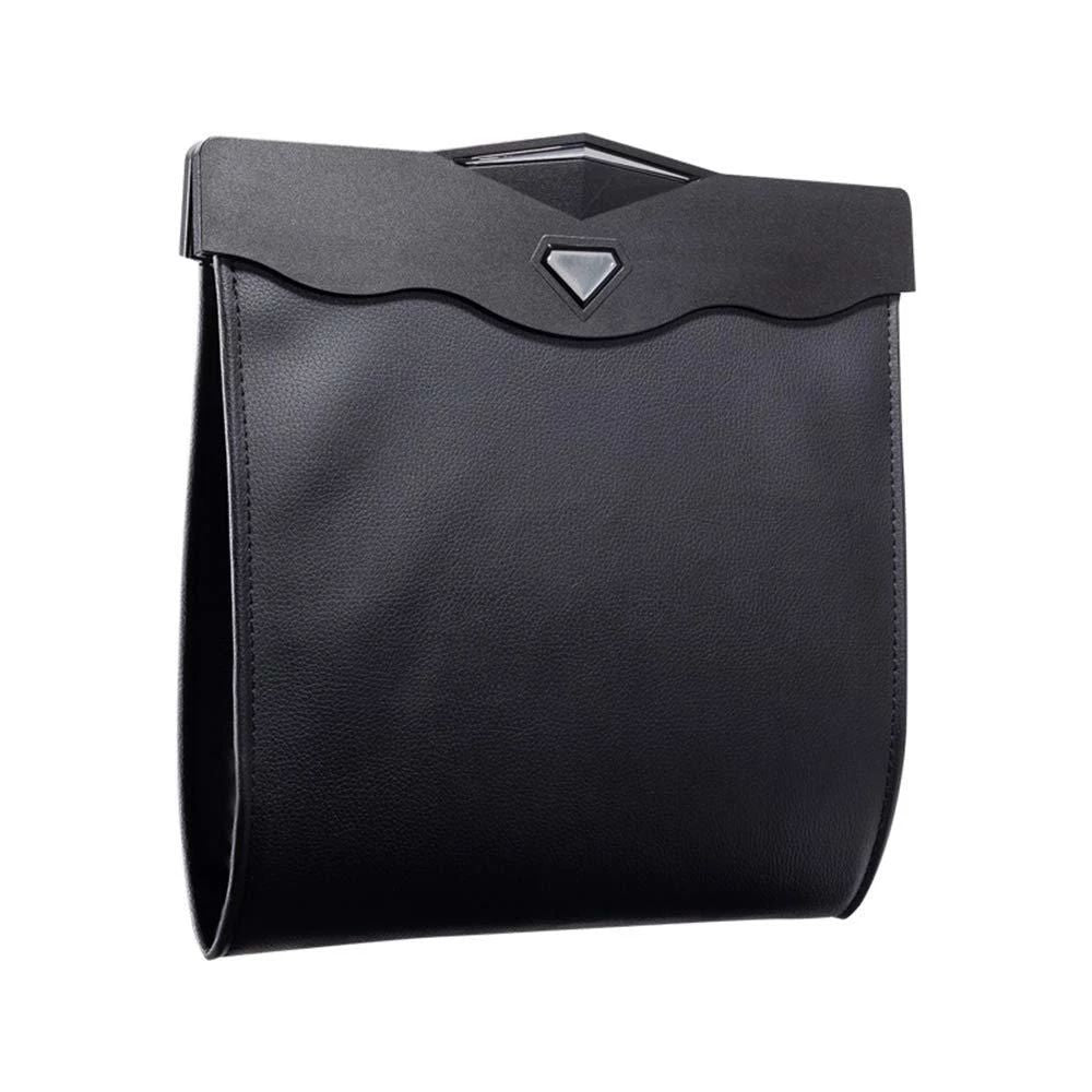Car Trash Bag Portable Interior Hanging Garbage Bin Holder Seat Organizer