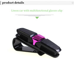 Glasses Holder for Car Sun Visor (Pack of 2)