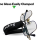 Glasses Holder for Car Sun Visor (Pack of 2)