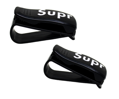 Glasses Holder for Car Sun Visor (Pack of 2)