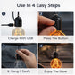Adiyogi Shiva LED Car Hanging Light, USB Rechargeable, Car Mirror Decoration