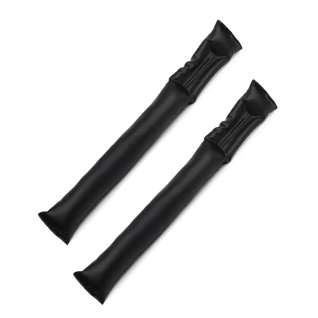 Car Seat Gaps Filler, 2 Pack Microfiber Leather Seat Crevice Plug Blockers, Stop Things from Dropping, Organizer Fill The Gap Between Seat and Console, Universal for Car SUV Truck(Pack of 2)